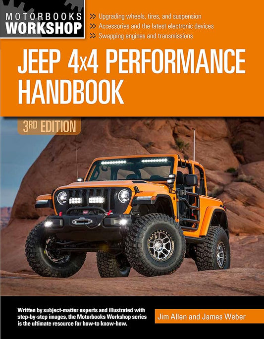 Jeep 4x4 Performance Handbook, 3rd Edition (Motorbooks Workshop) cover image