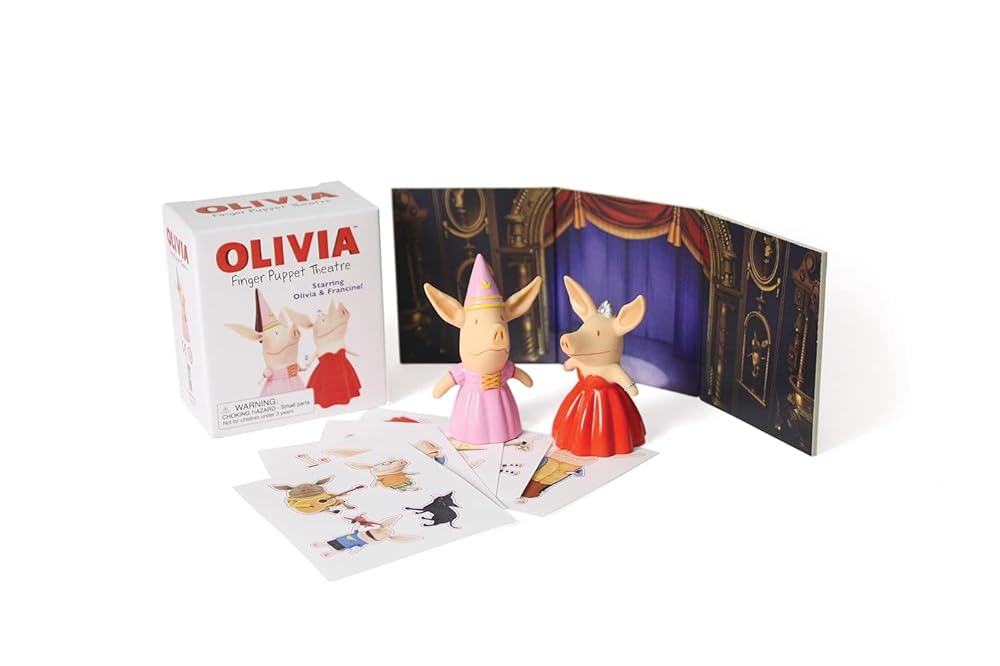 Olivia Finger Puppet Theatre: Starring Olivia and Francine! cover image