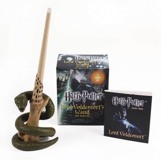 Harry Potter Voldemort's Wand with Sticker Kit: Lights Up! (RP Minis) cover image