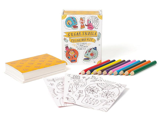 Sugar Skulls Coloring Kit (RP Minis) cover image