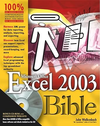 Excel 2003 Bible cover image