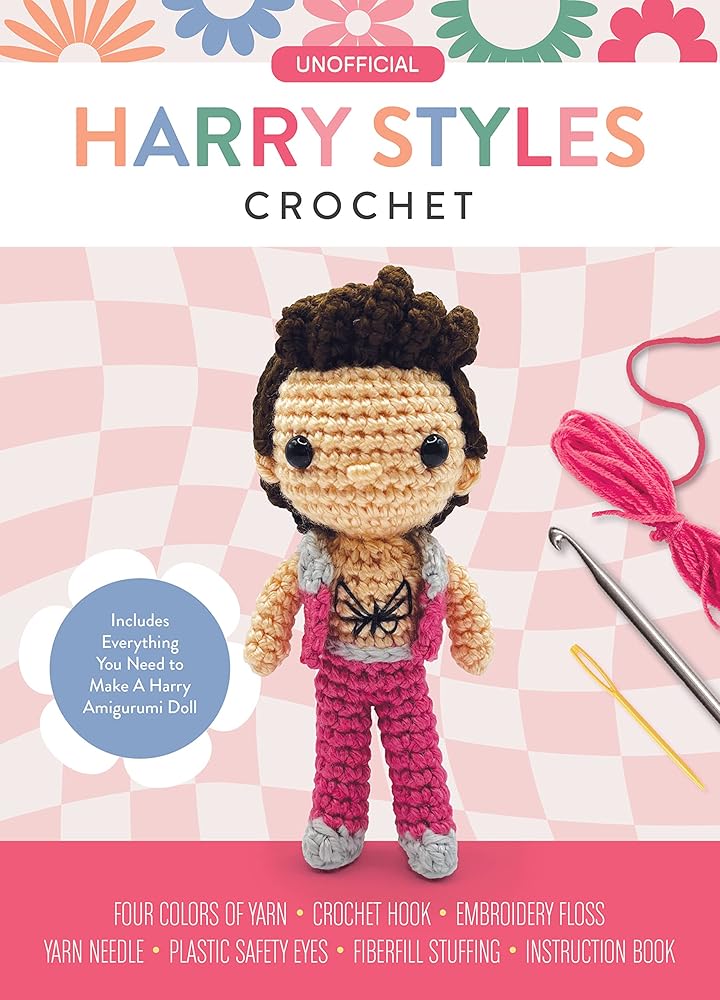 Unofficial Harry Styles Book and Crochet Kit: Includes Everything You Need to Make a Harry Amigurumi Doll! cover image