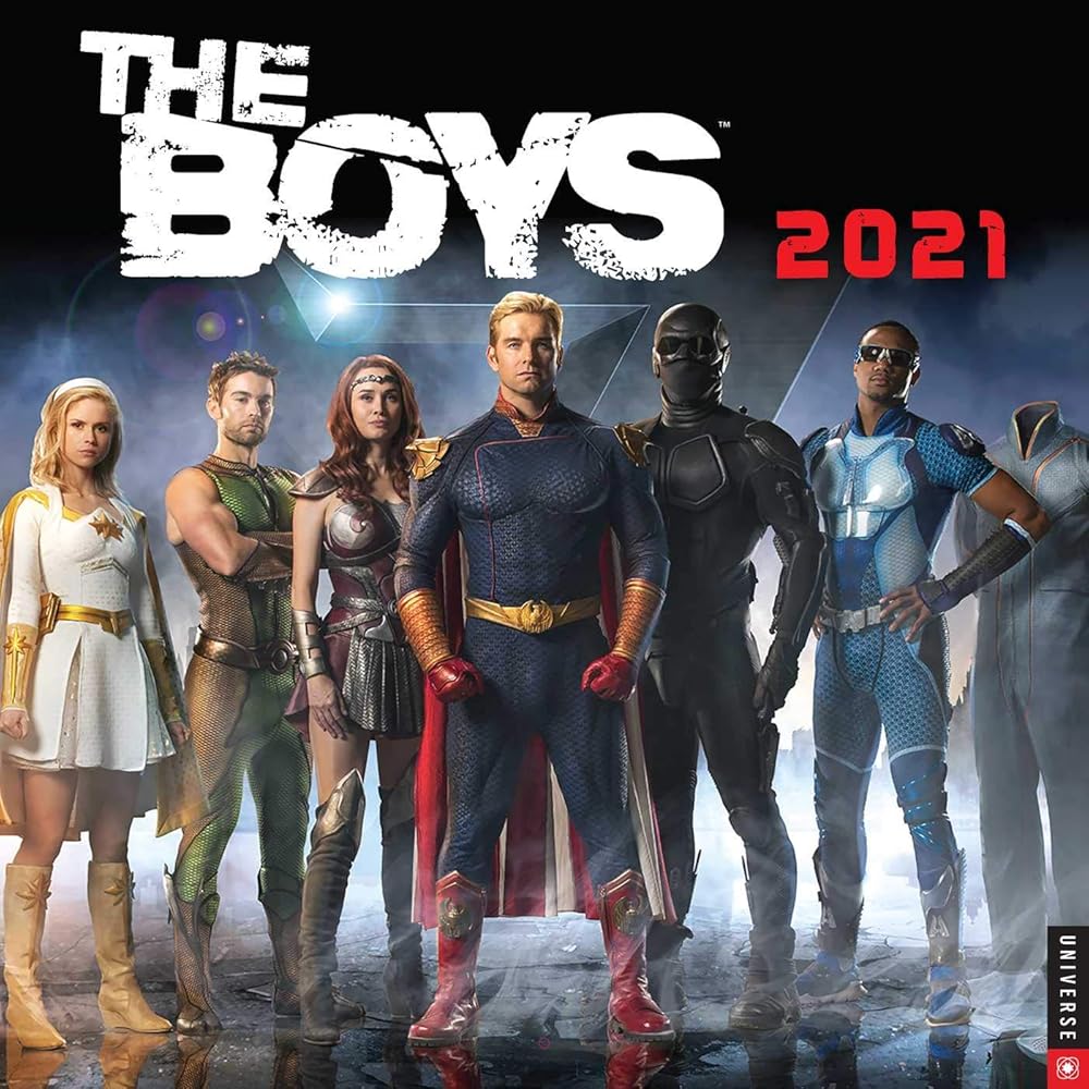 The Boys 2021 Wall Calendar cover image