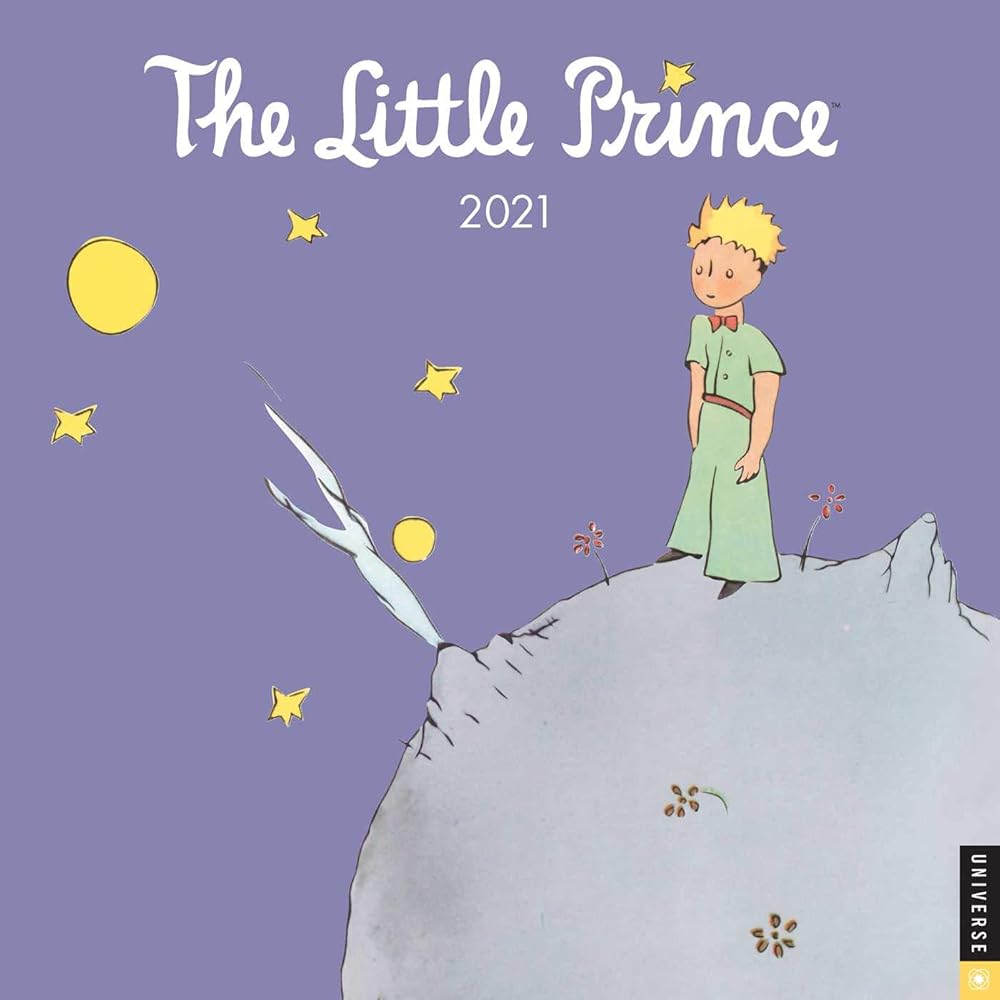 The Little Prince 2021 Wall Calendar cover image