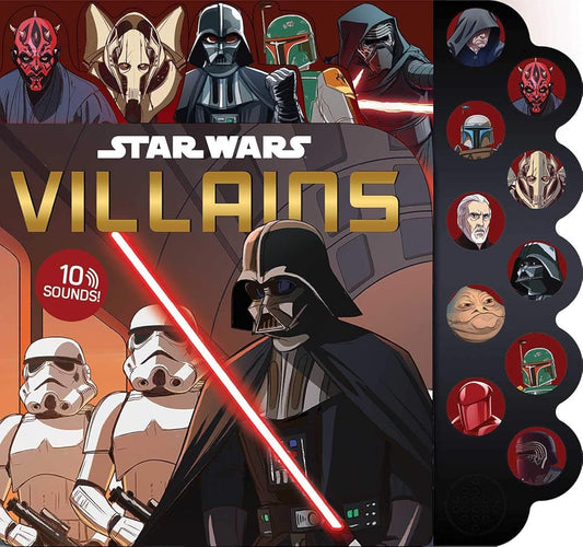 Star Wars: 10-Button Sounds: Villains (10-Button Sound Books) cover image