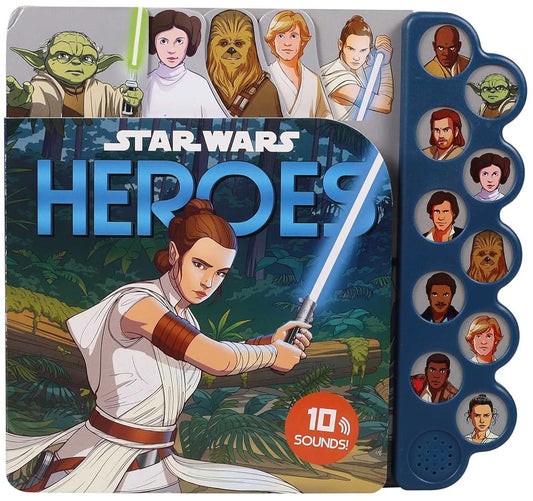 Star Wars: 10-Button Sound: Heroes (10-Button Sound Books) cover image