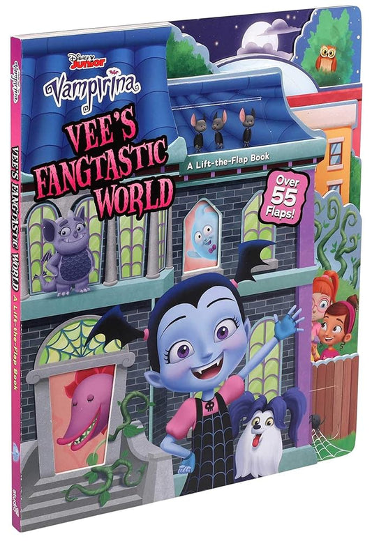 Disney Vampirina: Vee's Fangtastic World Lift-the-Flap cover image