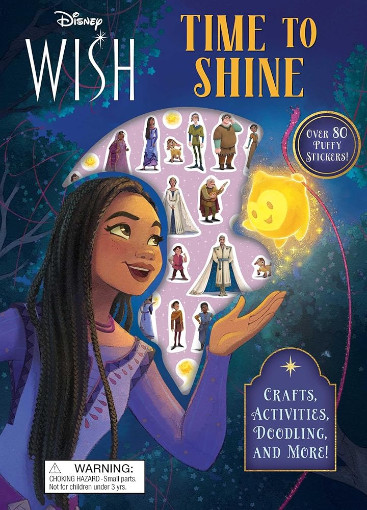 Disney Wish: Time to Shine (Puffy Stickers) cover image