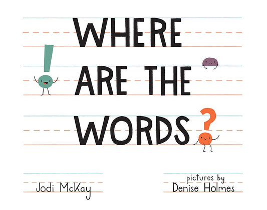 Where Are the Words? cover image