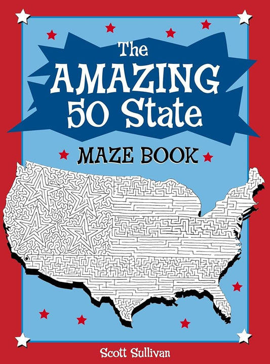 The Amazing 50 State Maze Book cover image