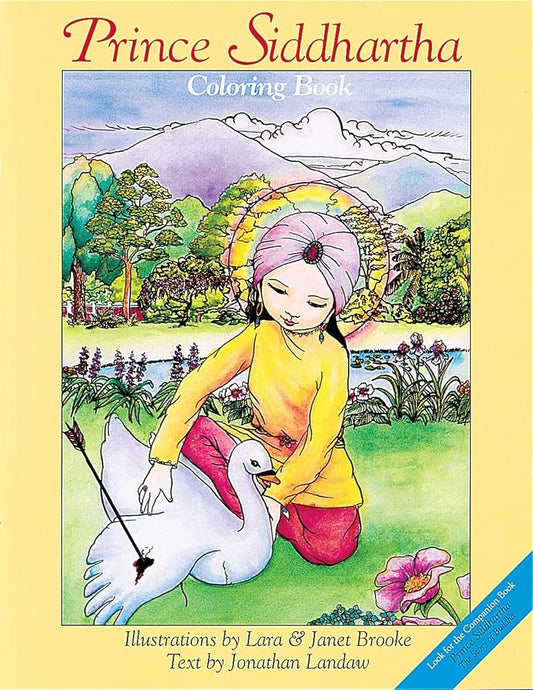 Prince Siddhartha Coloring Book cover image