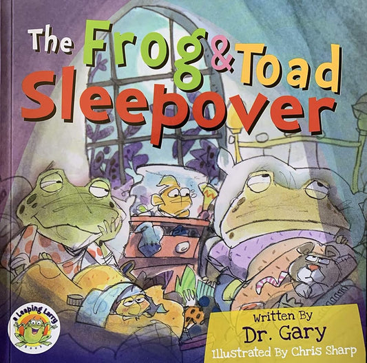 The Frog & Toad Sleepover (A Leaping Larry Book) cover image