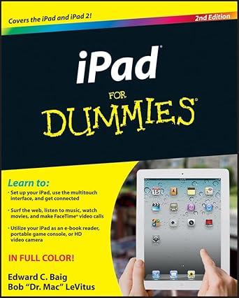 iPad for Dummies cover image