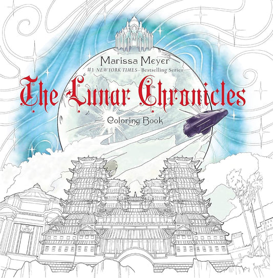 The Lunar Chronicles Coloring Book cover image