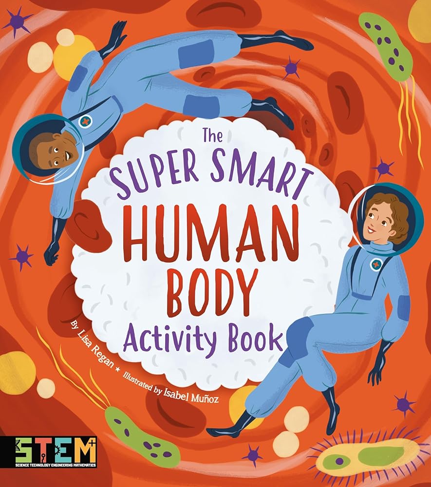 The Super Smart Human Body Activity Book (Super Smart Activity Books) cover image