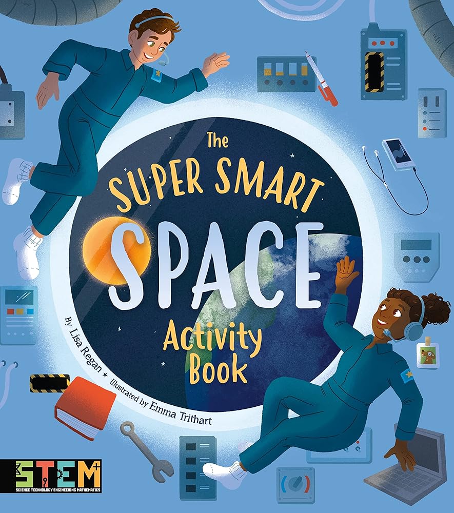 The Super Smart Space Activity Book cover image