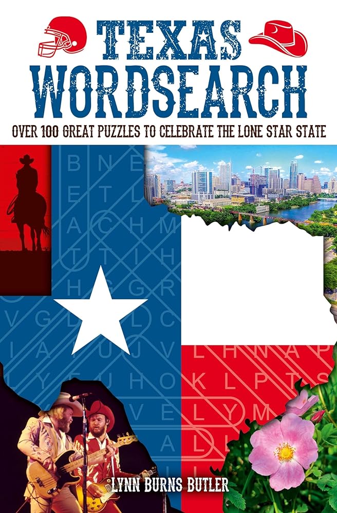 Texas Wordsearch: Over 100 Great Puzzles to Celebrate the Lone Star State cover image
