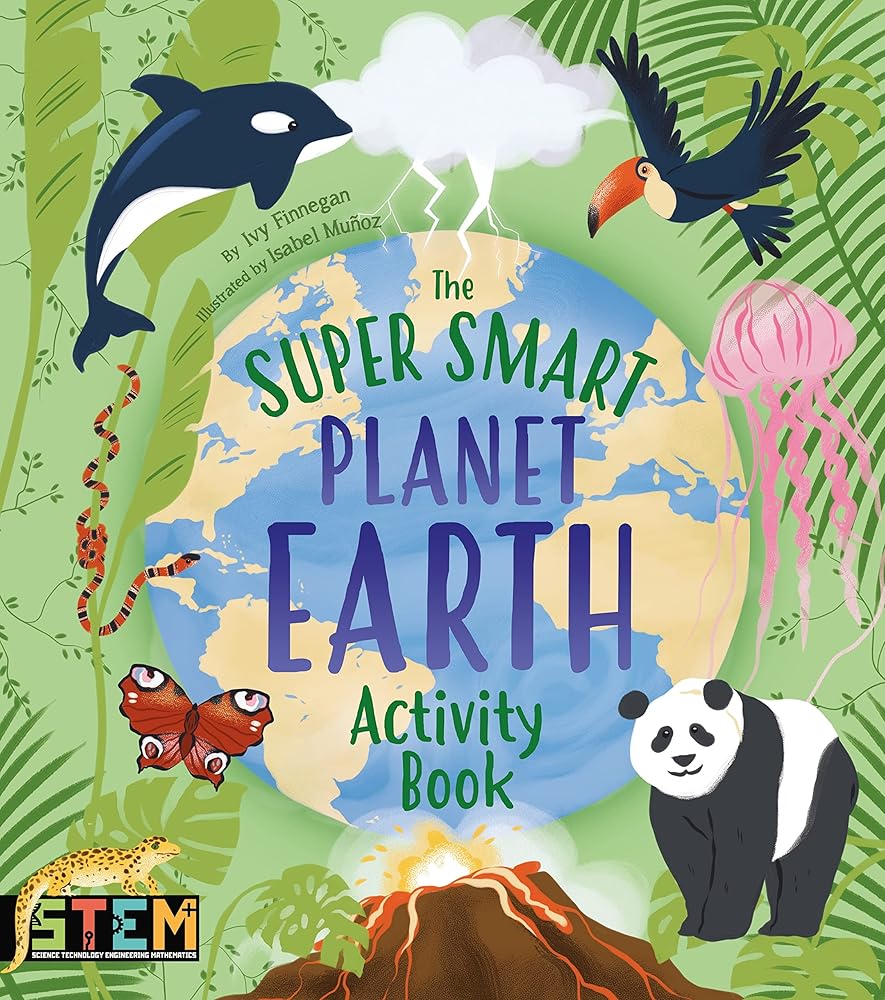 The Super Smart Planet Earth Activity Book (Super Smart Activity Books) cover image