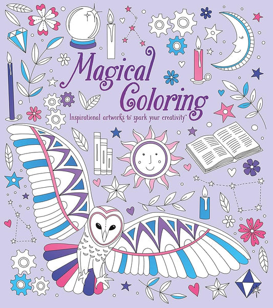 Magical Coloring: Inspirational Artworks to Spark Your Creativity cover image
