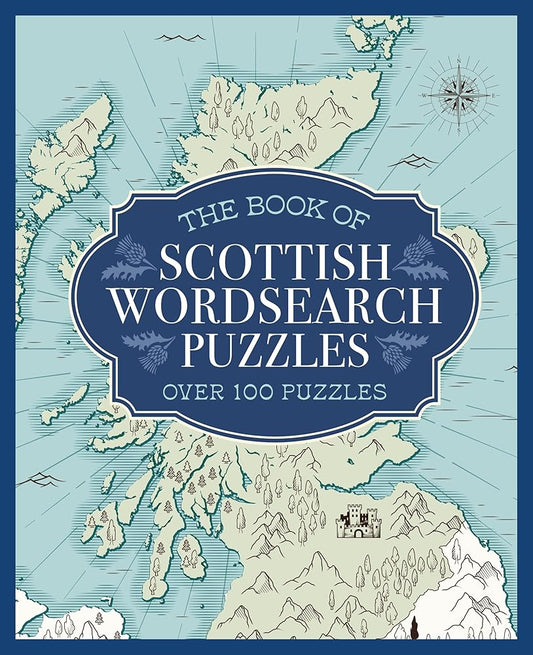 The Book of Scottish Wordsearch Puzzles: Over 100 Puzzles cover image