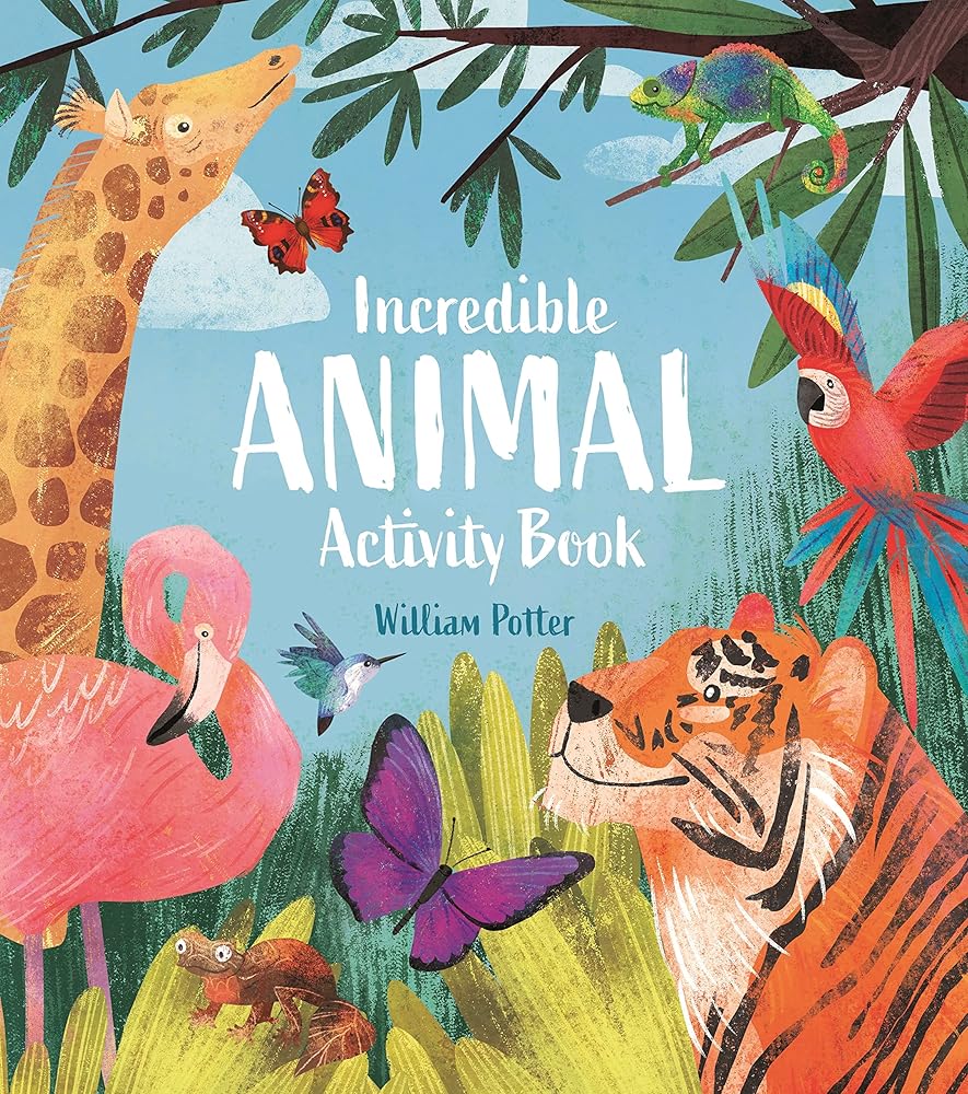 Incredible Animal Activity Book cover image