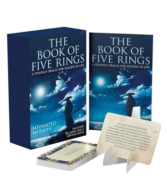 The Book of Five Rings Book & Card Deck: A Strategy Oracle for Success in Life: Includes 50 Cards and a 128-Page Book (Sirius Inspiration Kits) cover image