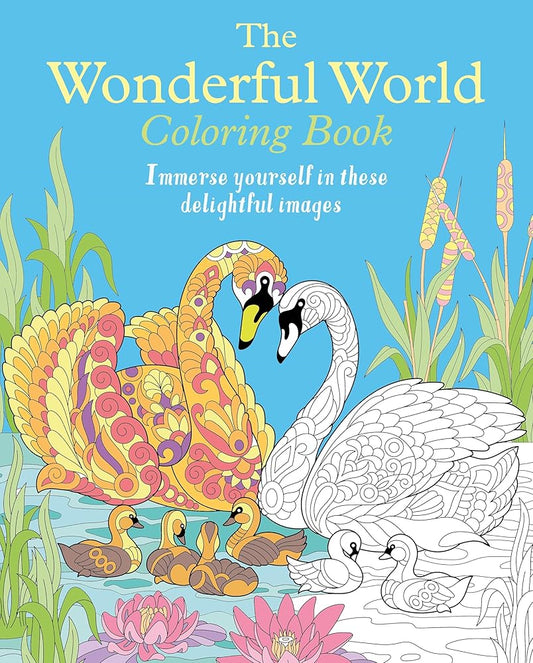 The Wonderful World Coloring Book: Immerse Yourself in These Delightful Images cover image