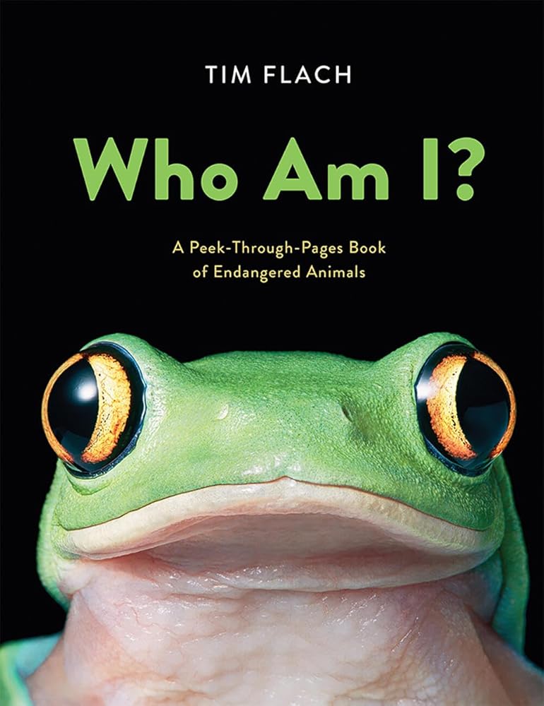 Who Am I?: A Peek-Through-Pages Book of Endangered Animals cover image