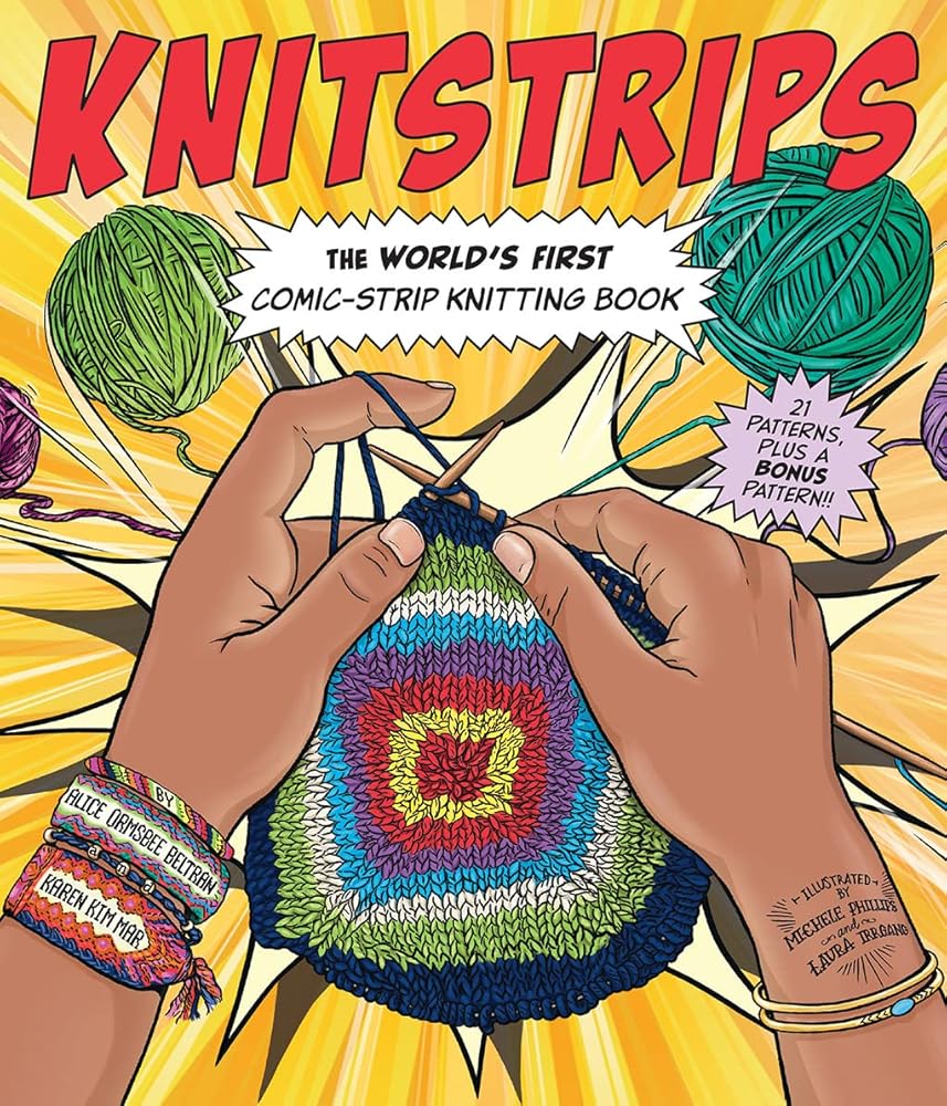 Knitstrips: The World’s First Comic-Strip Knitting Book cover image
