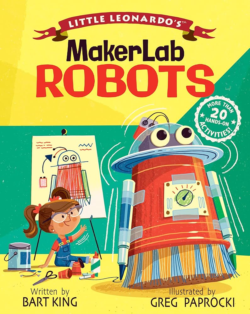 Little Leonardo's MakerLab: Robots (Children's Activity) cover image