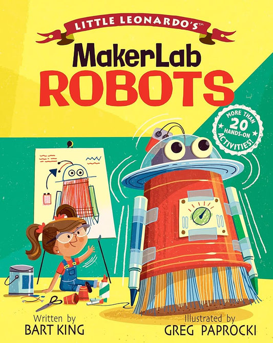 Little Leonardo's MakerLab: Robots (Children's Activity) cover image