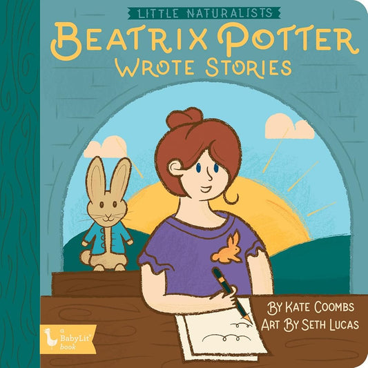 Little Naturalists: Beatrix Potter Wrote Stories (BabyLit) cover image