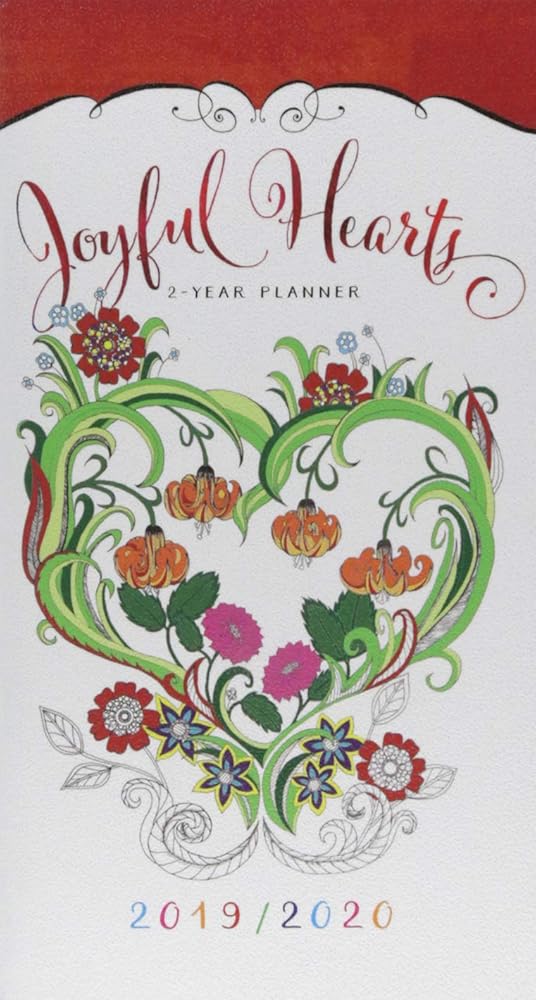 Joyful Hearts (2019/2020 Planner): 2-Year Pocket Planner cover image