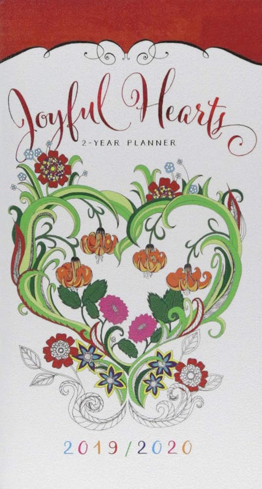 Joyful Hearts (2019/2020 Planner): 2-Year Pocket Planner cover image