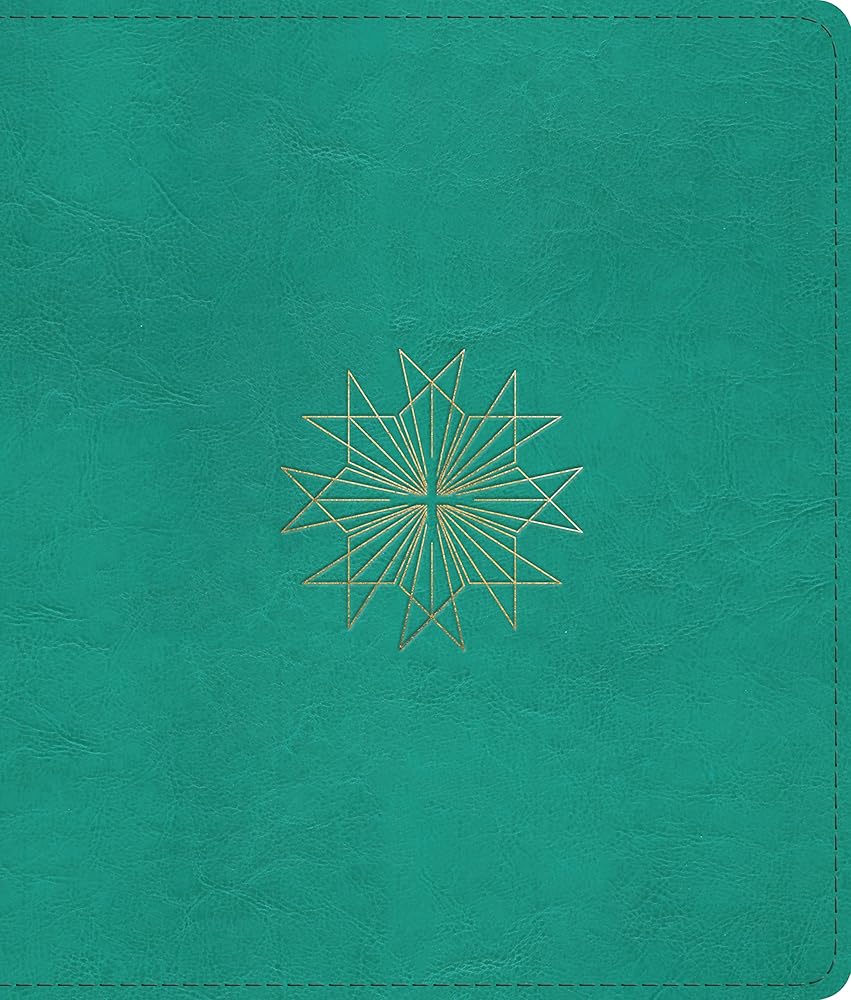 ESV Journaling Bible (TruTone, Teal, Resplendent Cross Design) cover image