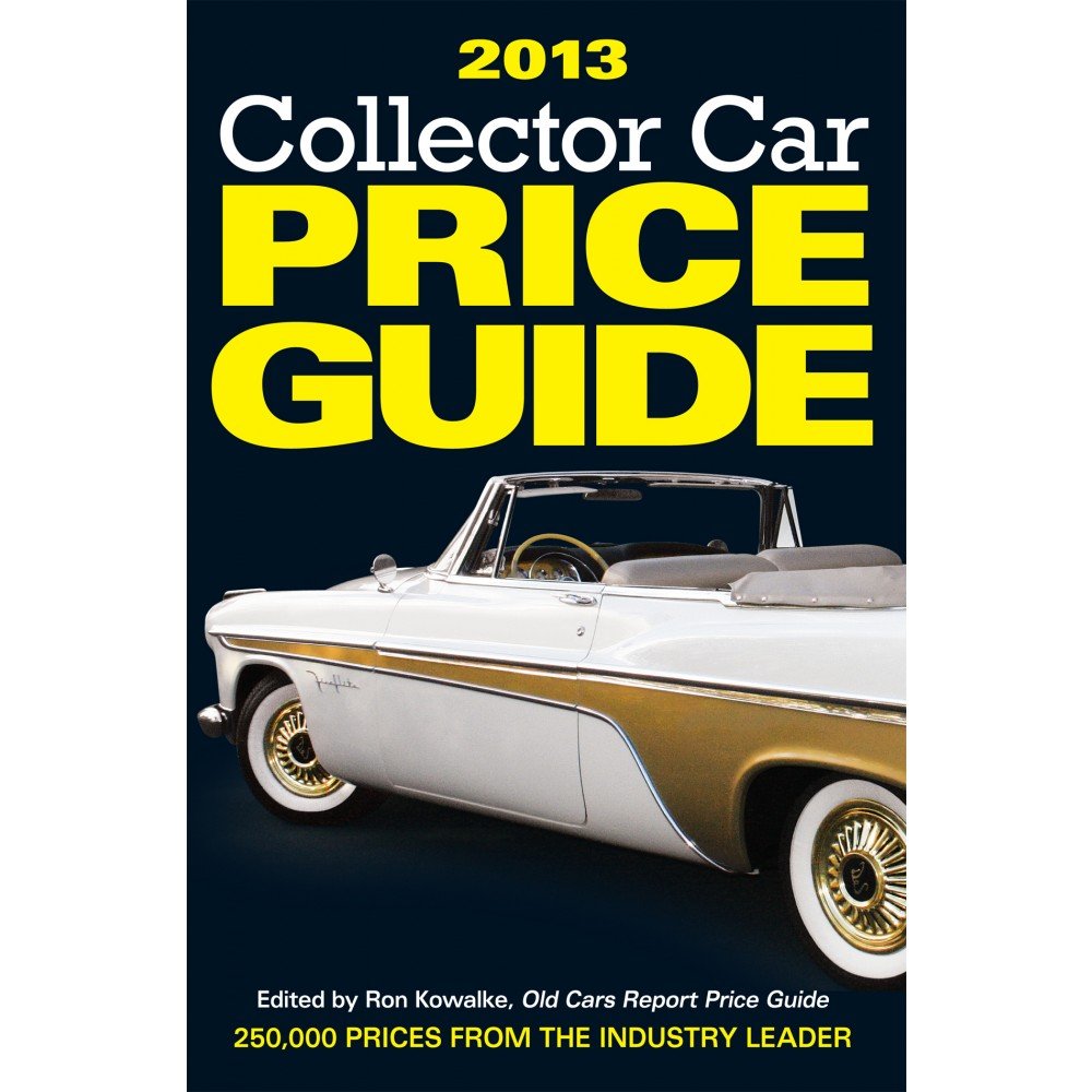 2013 Collector Car Price Guide cover image