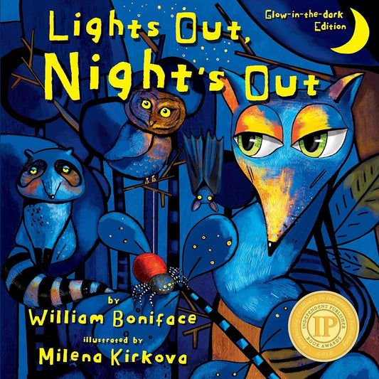 Lights Out, Night's Out: A Glow in the Dark Book (Glow-in-the-dark Editions) cover image