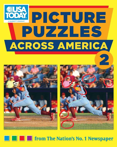 USA TODAY Picture Puzzles Across America 2 (USA Today Puzzles) (Volume 23) cover image