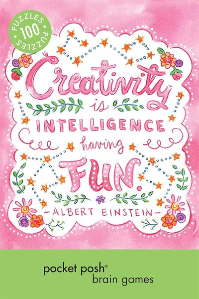 Pocket Posh Brain Games 6: 100 Puzzles cover image