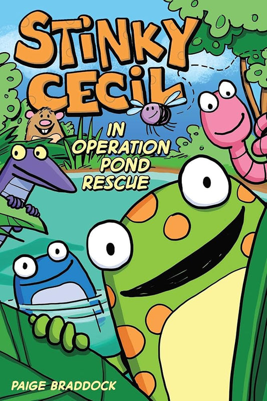 Stinky Cecil in Operation Pond Rescue (Volume 1) cover image