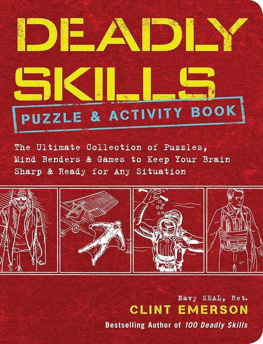 Deadly Skills Puzzle and Activity Book cover image