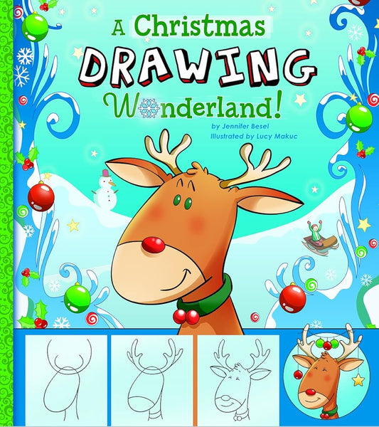 A Christmas Drawing Wonderland! (Holiday Sketchbook) cover image