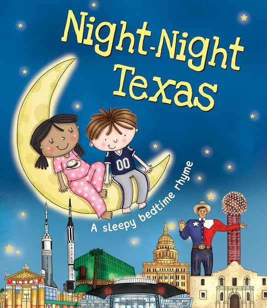 Night-Night Texas: A Sweet Goodnight Board Book for Kids and Toddlers cover image