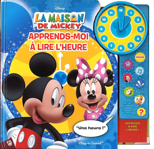 LA MAISON DE MICKEY - APPRENDS-MOI A LIRE L'HEURE cover image