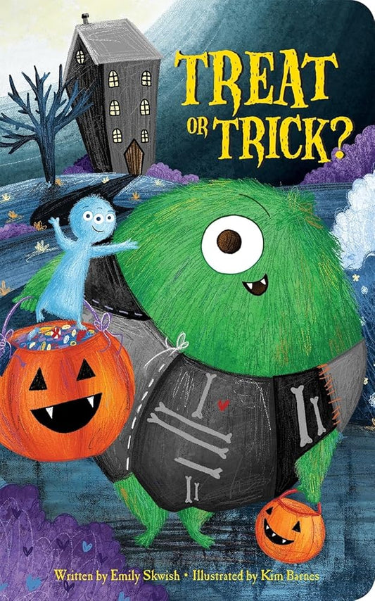 Treat or Trick - Halloween and Opposite Day Board Book - PI Kids cover image
