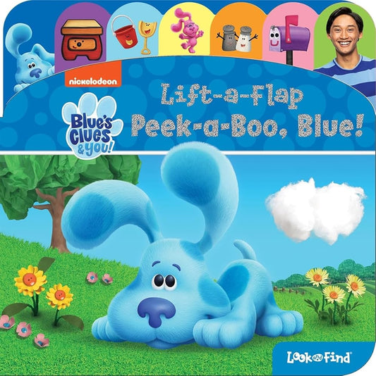 Nickelodeon Blues Clues & You! - Lift-a-Flap Peek-a-Boo, Blue! Look and Find Activity Book - PI Kids cover image