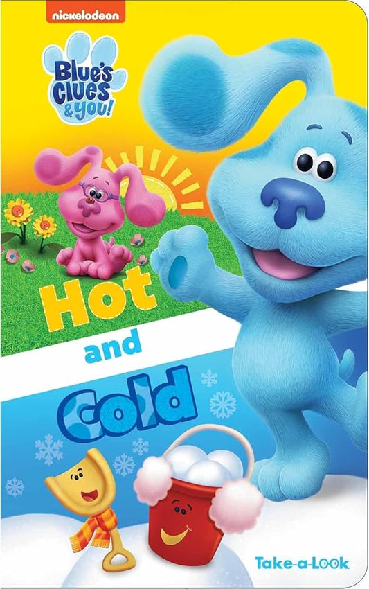 Nickelodeon Blueâ€™s Clues & You â€“ Hot and Cold â€“ Take-a-Look Activity Book â€“ Look and Find â€“ PI Kids cover image