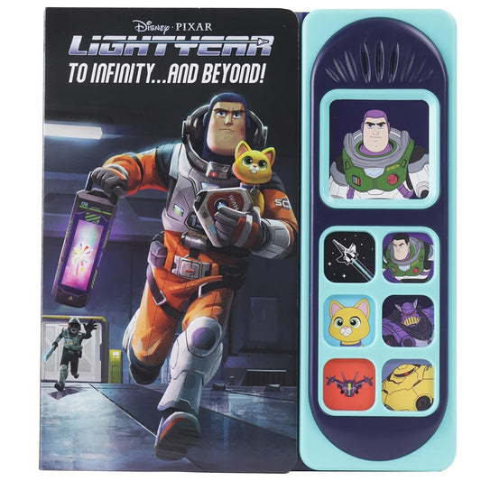 Disney Pixar Lightyear - To Infinityâ€¦ and Beyond! Interactive Sound Book - PI Kids cover image
