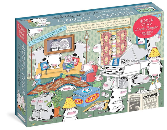 Sandra Boynton: Hidden Cows 1,000-Piece Puzzle cover image