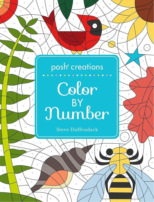 Posh Creations: Color by Number cover image
